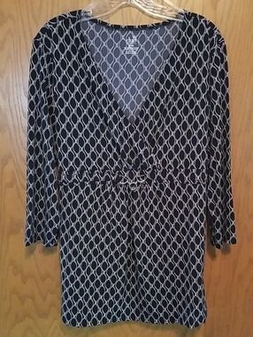 duo Maternity Surplice Tunic, Size  XL